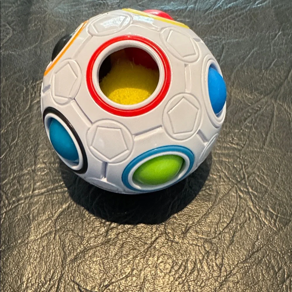 Fidget Toy Bundle One Dumpling & One Color Shifting Rainbow Ball